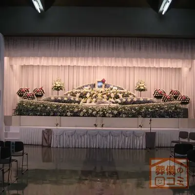 一行院 千日谷会堂で葬儀を行なった写真