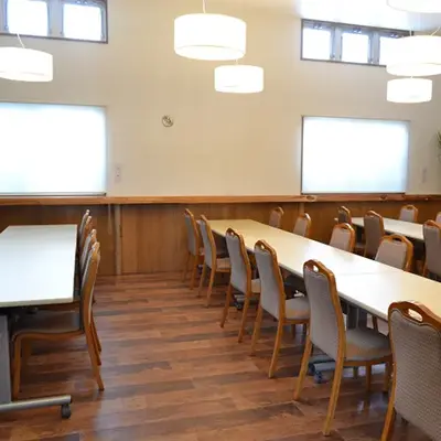 はごろもホールで葬儀を行なった写真