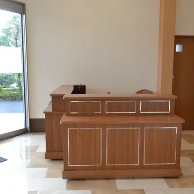 はごろもホールで葬儀を行なった写真