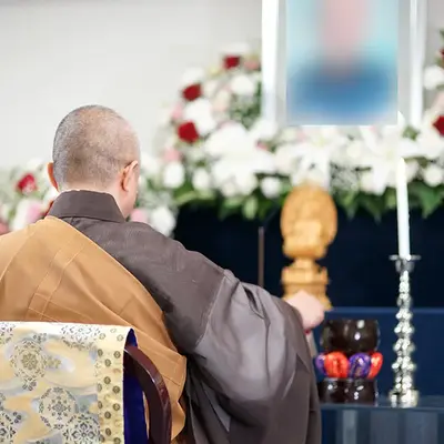 おぼうさんどっとこむで葬儀を行なった写真