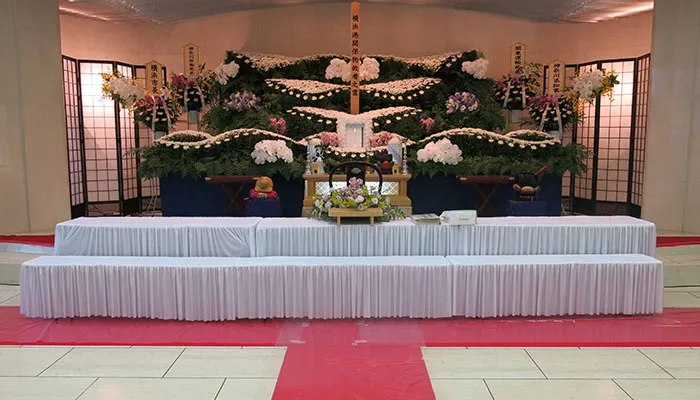 久保山霊堂にて20名の家族葬