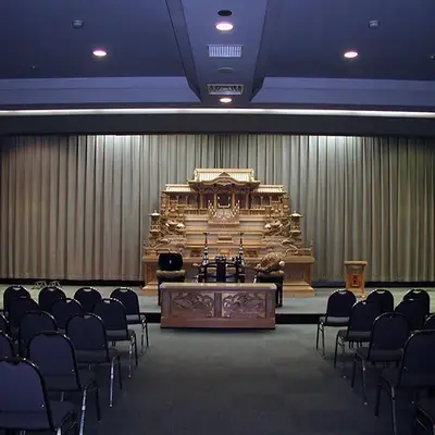 朝霞市斎場で葬儀を行なった写真