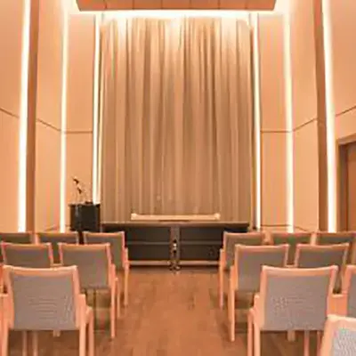 川越市斎場で葬儀を行なった写真