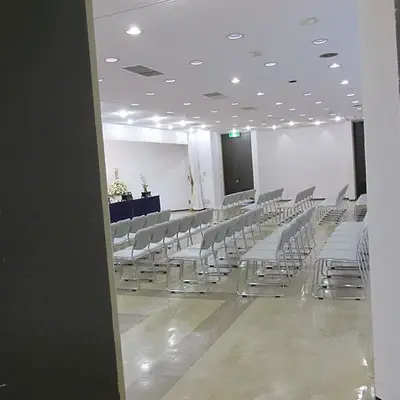 ひかり会館で葬儀を行なった写真