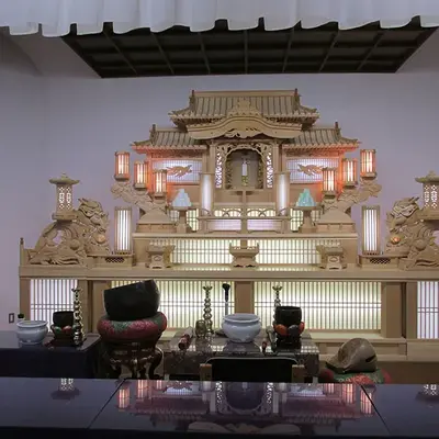 ひかり会館で葬儀を行なった写真