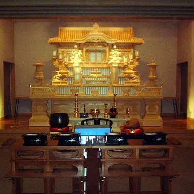 愛川聖苑で葬儀を行なった写真