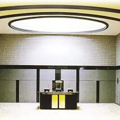 茅ヶ崎市斎場で葬儀を行なった写真