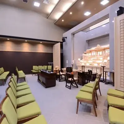 行田市斎場で葬儀を行なった写真