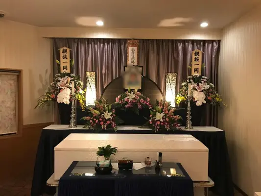 寝屋川市の家族葬メモリアルハートで葬儀を行なった写真