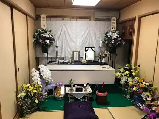 寝屋川市の家族葬メモリアルハートで葬儀を行なった写真