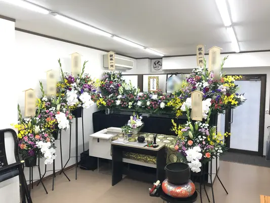 寝屋川市の家族葬メモリアルハートで葬儀を行なった写真