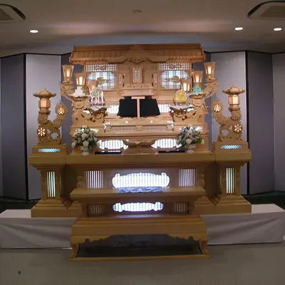 光隆寺立川別院で葬儀を行なった写真