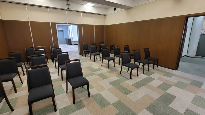 西口共栄社（くすの木会館）で葬儀を行なった写真