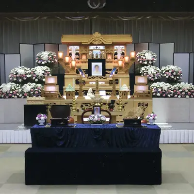 遠藤葬祭で葬儀を行なった写真