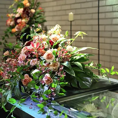 株式会社いせや　花小金井ホールロゼリアで葬儀を行なった写真