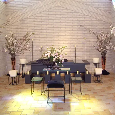 株式会社いせや　花小金井ホールロゼリアで葬儀を行なった写真