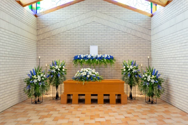 株式会社いせや　花小金井ホールロゼリアで葬儀を行なった写真