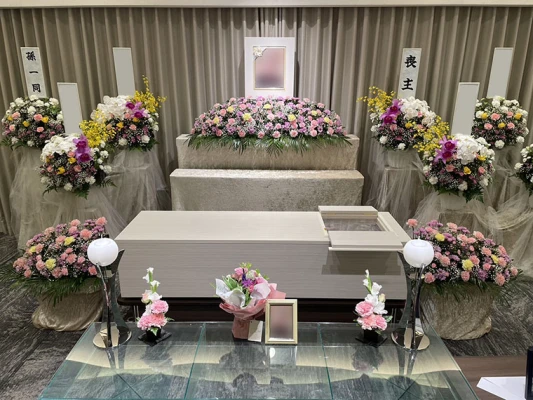 メモリード（多摩永山メモリードホール）で葬儀を行なった写真