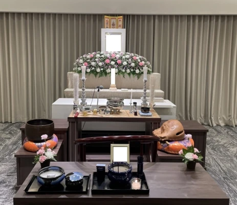 メモリード（多摩永山メモリードホール）で葬儀を行なった写真