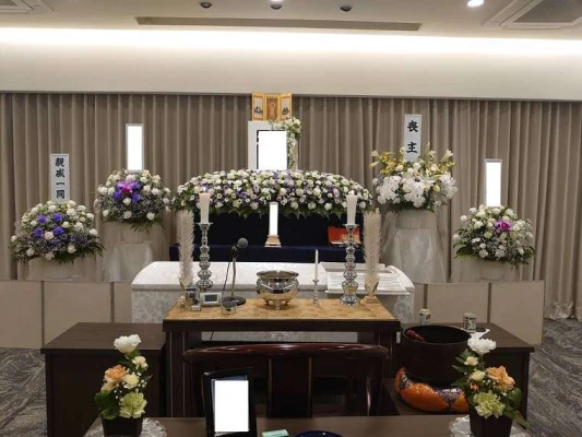 メモリード（多摩永山メモリードホール）で葬儀を行なった写真