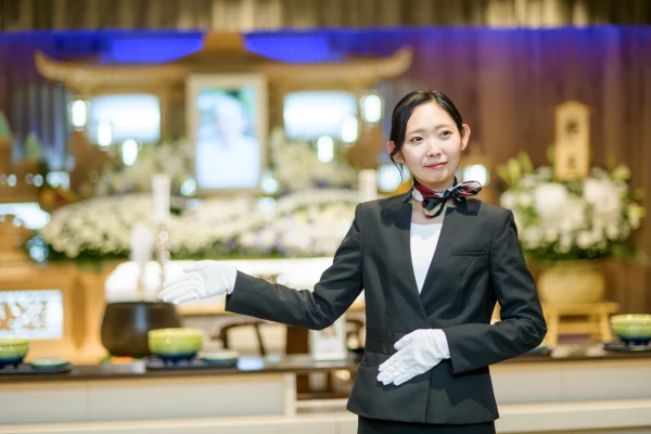 女性スタッフの細やかな気遣い