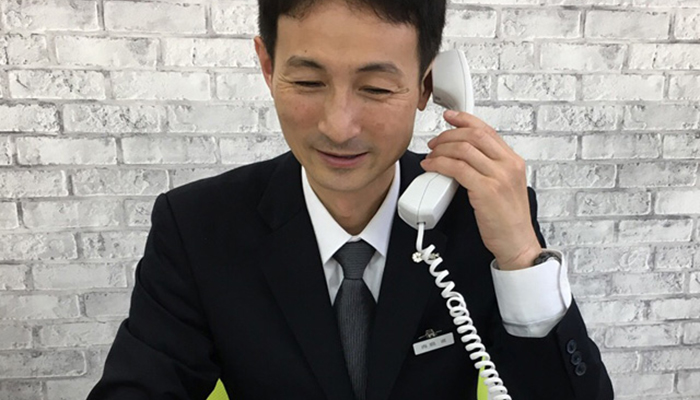 スタッフの対応満足度90％