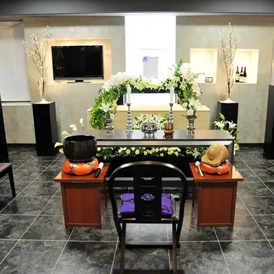 小さなお葬式 鶴見駅前ホールで葬儀を行なった写真