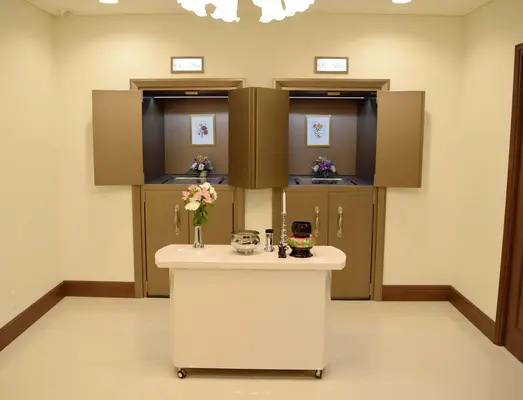 青葉台ほうさい殿で葬儀を行なった写真