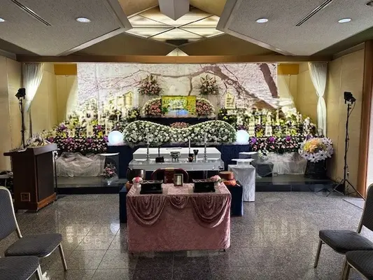 真心葬祭で葬儀を行なった写真