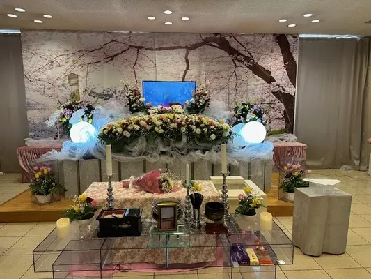 真心葬祭で葬儀を行なった写真