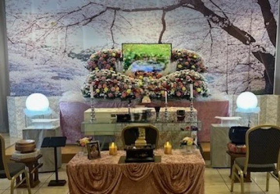 真心葬祭で葬儀を行なった写真