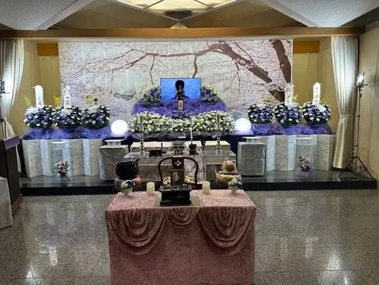 真心葬祭で葬儀を行なった写真