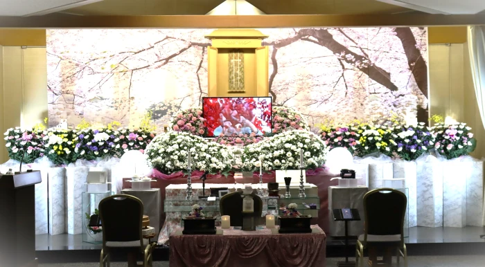 真心葬祭で葬儀を行なった写真