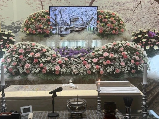 真心葬祭で葬儀を行なった写真