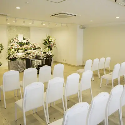 小さなお葬式 小田栄ホールで葬儀を行なった写真