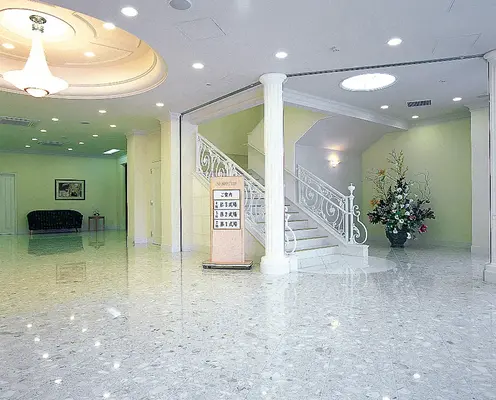  大口ほうさい殿で葬儀を行なった写真