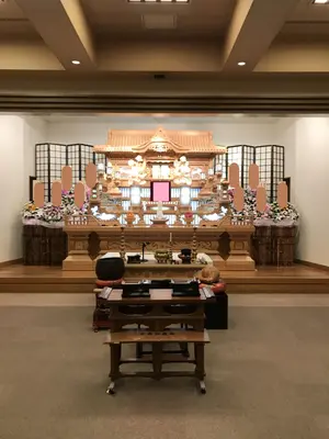 愛川聖苑で葬儀を行なった写真