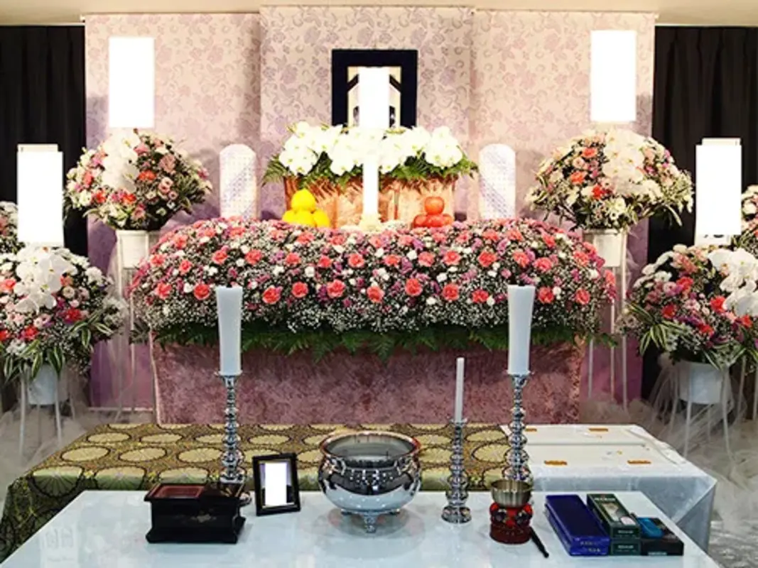 家族葬プラン Bセット（生花祭壇）