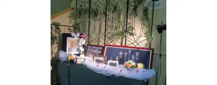 はなつね家族葬ホールで葬儀を行なった写真