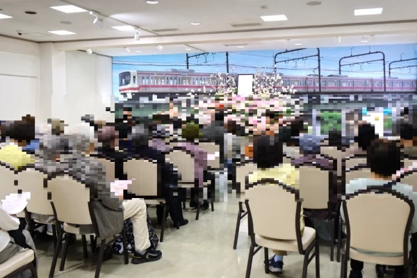 京王メモリアル調布で葬儀を行なった写真