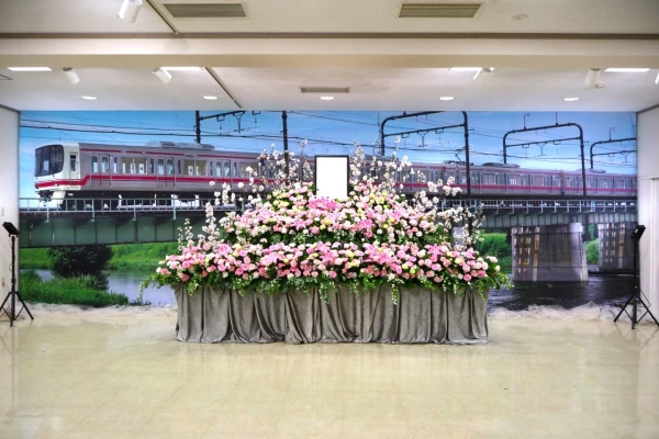 京王メモリアル調布で葬儀を行なった写真