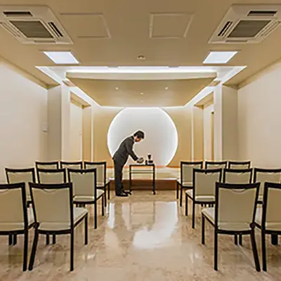 京王メモリアル調布で葬儀を行なった写真