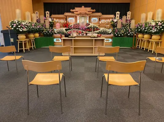 宇都宮市悠久の丘で葬儀を行なった写真
