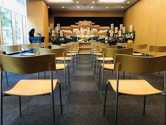 宇都宮市悠久の丘で葬儀を行なった写真