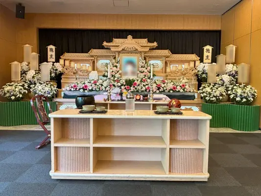宇都宮市悠久の丘で葬儀を行なった写真