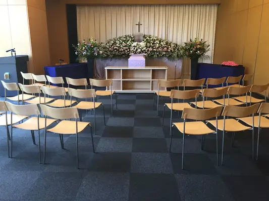 宇都宮市悠久の丘で葬儀を行なった写真