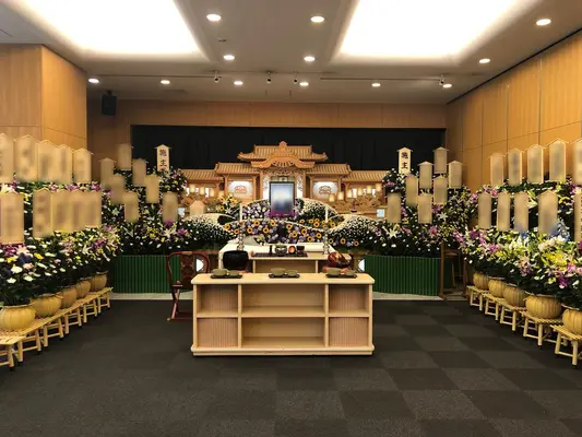 宇都宮市悠久の丘で葬儀を行なった写真