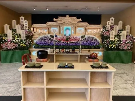 宇都宮市悠久の丘で葬儀を行なった写真