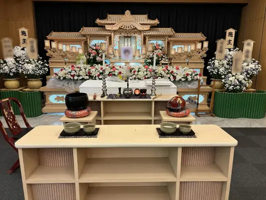 宇都宮市悠久の丘で葬儀を行なった写真