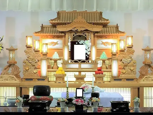 E葬儀屋で葬儀を行なった写真